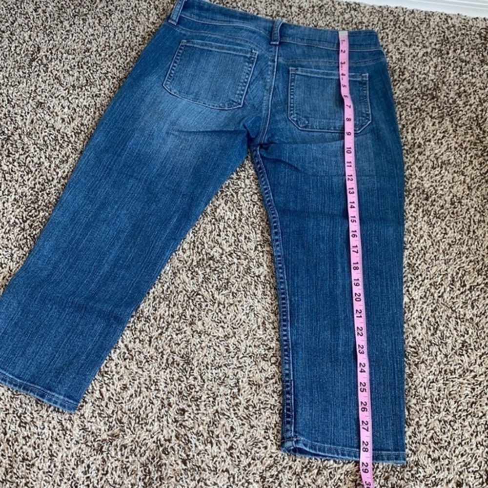 Old‎ navy women’s diva denim capris size 2 - Picture 8 of 8